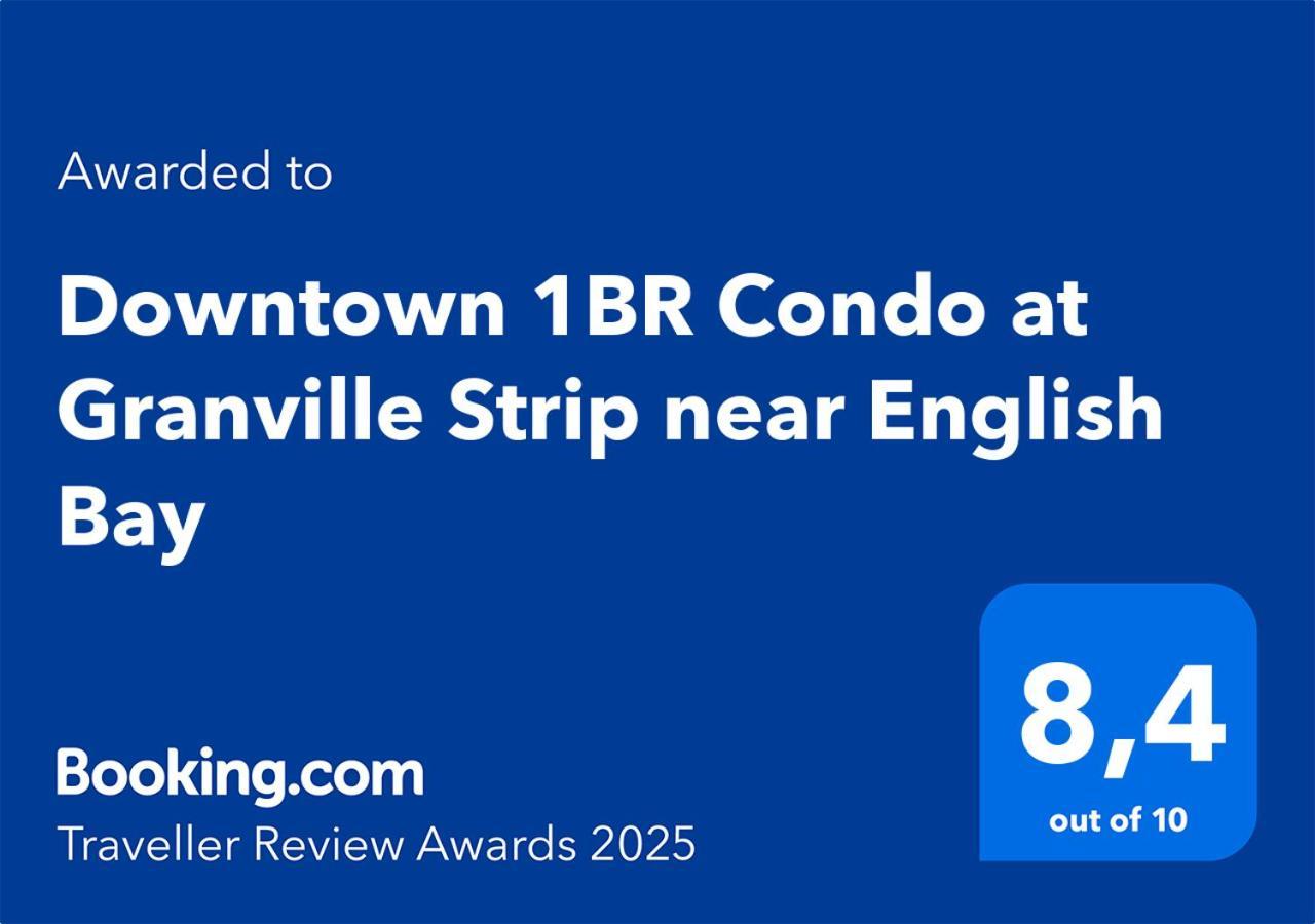 Downtown 1Br Condo At Granville Strip Near English Bay Vancouver Kültér fotó